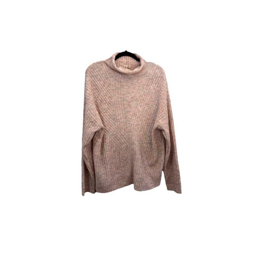 World Market One Size Knit Sweater Dusty Pink Recycled Materials